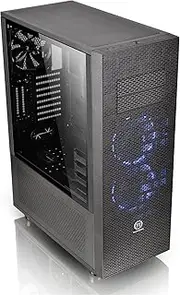 Thermaltake Core X71 Tempered Glass Edition SPCC ATX Full Tower Tt LCS Certified Gaming Computer Case CA-1F8-00M1WN-02,Black
