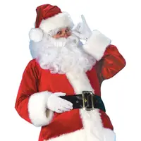 在飛比找蝦皮購物優惠-【新貨爆款】聖誕節 cosplay 聖誕老人裝 聖誕服 金絲