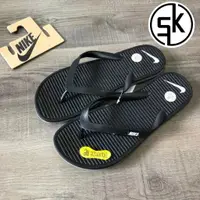 在飛比找蝦皮購物優惠-NIKE SOLARSOFT THONG 2 黑色 夾腳拖 