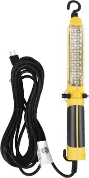 LED Work Light(25Ft), COB LED Trouble Light - 16 Gauge SJTW Indoor Outdoor Exten