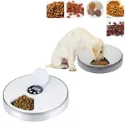 Automatic Cat Feeder with 6 Meals Automatic Small Dog Feeder with Timer