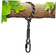 Tree Swing Rope, Hammock Tree Swing Hanging Strap, Heavy Duty Carabiner, for