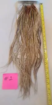 PLATINUM Rooster Saddle LIGHT GINGER DUN Feathers Whiting NEW Hebert Miner 2