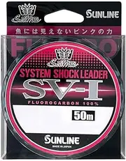 SUNLINE Saltimate Fluorocarbon System Shock Leader SV-I 50m Magical Pink