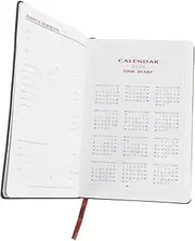 HOODANCOS Academic Planner Book Monthly Weekly Schedule Organizer for Students Teachers Professionals for Christmas Year Birthdays Thick Tabbed Layout