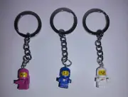 LEGO White Space Baby keychain