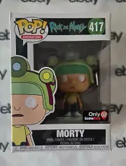 Funko Pop Animation Rick & Morty Morty Blips & Chitz GameStop 417 Tiny box ding
