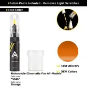 Touch up Paint for Motorcycle Chromatic Fan All Models Code: S046 Orange