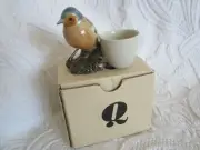 Quail Ceramics Bird Chaffinch Egg Cup. Unused. Excellent Condition. Boxed