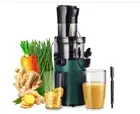 Cold Press Juicer 200W Wide Chute BPA-Free Slow Masticating Easy Clean 800ml