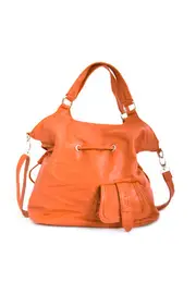 Woven Pocket Drawstring Tassle Bag--ADO-AXC-6800