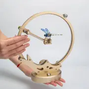 TECHING Flying Dragonfly Sculpture 3D Metal Model DIY Assembly Kit Excellent STEAM Educational Science Discovery Toys Ki