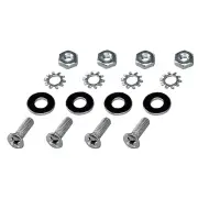 16pcs 1957-1962C1 Corvette Convertible Top Deck Lid Latch Screw Kit