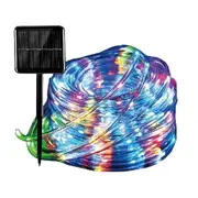 NNETM Outdoor Solar Rope Lights - 21.95m 200 LED String Lights with Remote
