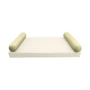 |COVER ONLY| STYLE 5 Twin Bolster Pillow Daybed Porch Swing Knife Edge AD103