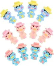 CANIGHT 12pcs Animal Pen Set Pencil Lengtheners Silicone Covers Art Pencil Accessories for Boys and Girls