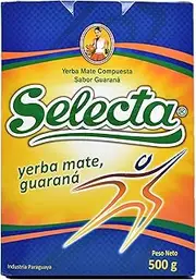 Selecta Guarana Energy Yerba Mate Tea, 500 g