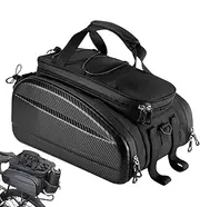 Bike Bags for Bicycles Rear Rack | Cycling Pannier Trunk,Expandable Rear Reflective Pannier Rack Cargo Storage Cycling Carrier Chest Bag with Shoulder Strap for Outdoor
