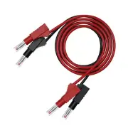 3X(2Pcs Multi-meter Test Leads Cable Wire Line Security 4mm Banana Plug6412