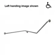 Presale Jd Macdonald Germshield Jdm-Gfs-1 Toilet Rail Grab 40 Degree 1110 X 950