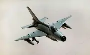 Chengdu J-7 Fighter and Interceptor Aircraft Wood Model Free Shipping