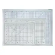 ToolTreaux Clear Craft Cutting Mat Art Supplies Hobby Tools (3 Sizes)
