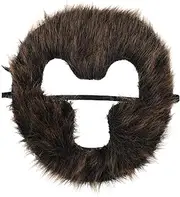 Men's Dress up Beard Animal Facial Hair Monkey Costume Mustache for Halloween Parties Cosplay Events