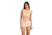 Womens Jockey Parisienne Bamboo Full Brief Underwear Nude