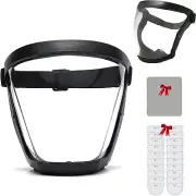 Face Shield, Tooltekt Anti-Dust, Fog-Free, Protective, Full Face Shield Cover