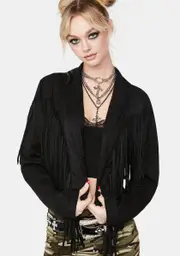 Born To Ride Fringe Jacket