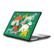 MacBook Pro 14-inch (M1 - M4) Impact Case Dog Walk Macbook Case by Tess Smith-Roberts