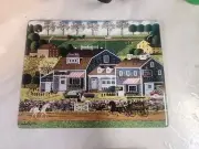COLORS OF THE SEASONS by Charles Wysocki PRARIE WINDSPlaque COA 2000