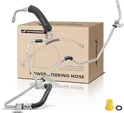 A-Premium Power Steering Hose Return Hose Line Assembly Compatible with Hyundai Santa Fe 2003 2004 2005 2006 3.5L, From Gear, Replace# 5756026500