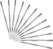 Tofficu 12pcs Metal Spudger Tool Kit for Electronics Repair Dual Head Pry Tools for Phone Tablet Disassembly Lightweight Convenient for Repairs Essential for Technicians Hobbyists