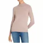 NWT Comune by Michelle Whitewater Turtleneck Top In Mauve Size XS