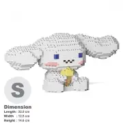 Jekca Cinnamoroll 01S Building Bricks Set 33x13x15cm