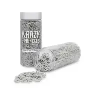Silver Jimmy Bits Sprinkles | Krazy Sprinkles by Bakell®