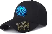 [MsLuLA] Anime Men Sports Baseball Cap One Piece Straw Hat Crew Hat Snapback Hat for Men Boys Girls Adjustble