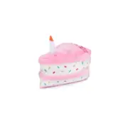 ZippyPaws Birthday Cake Dog Toy Pink, 1 Each/Medium