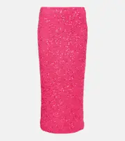[Rotate] Rotate Sequined midi skirt AU 12 pink