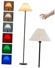Cordless LED Floor Lamp for Bedroom, Rechargeable, Dimmable RGB, Portable,