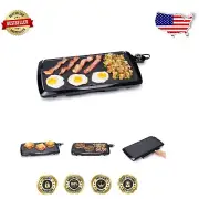 Versatile Cool Touch Griddle with Automatic Heat Control and Large Cooking Area