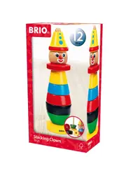 Stacking Clown, 9 Pieces
