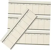 Happyyami 4Pcs Weekly Schedule Memo Pads Convenient Tear Off Daily Planner Notepads for Students Planning Productivity Boosting Tools for Weekly Organization