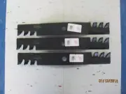 3 USA MADE BLADES FOR JOHN DEERE 54" CUT M136195 TCU30316- COMMERCIAL MULCHERS