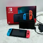 二手💡 NINTENDO SWITCH 電力加強版 任天堂 電光紅藍單主機 電池加強 健身環大冒險 瑪利歐派對 舞力全開