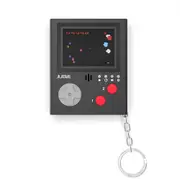 Thumbs Up Official Atari 3in1 Keyring Arcade Cartridge Console 2'' Black