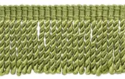 Celadon Green / 3" Bullion Fringe Trim / Decorative Gimp Design / 5 Yards