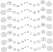 DIY Nail Art Charms Flatback Half Round Faux Pearls Stylish Aesthetic Enhance Your Nail Look