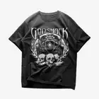 Godmack T-shirt, Metal Music Tee I Stand Alone Ligthning Up The Sky Shirt